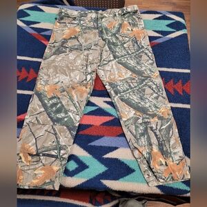 Wrangler Camo Double Knee Jeans Mens 40x30 Fusion 3D Camouflage Pants